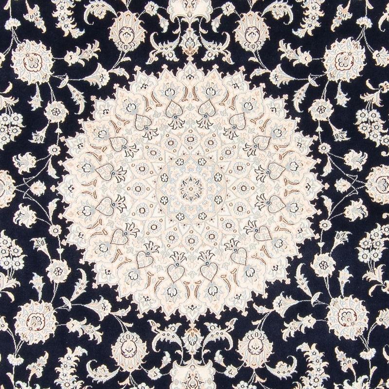 Tappeto Persero - Nain - 260 x 245 cm - blu scuro