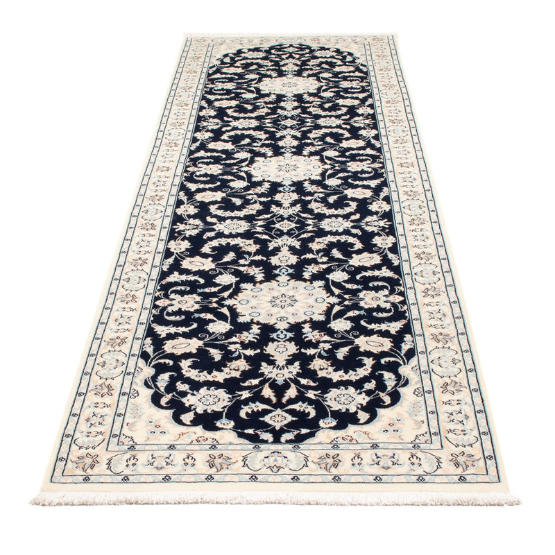 Tappeto corsia Tappeto Persero - Nain - Premio - 297 x 81 cm - blu scuro
