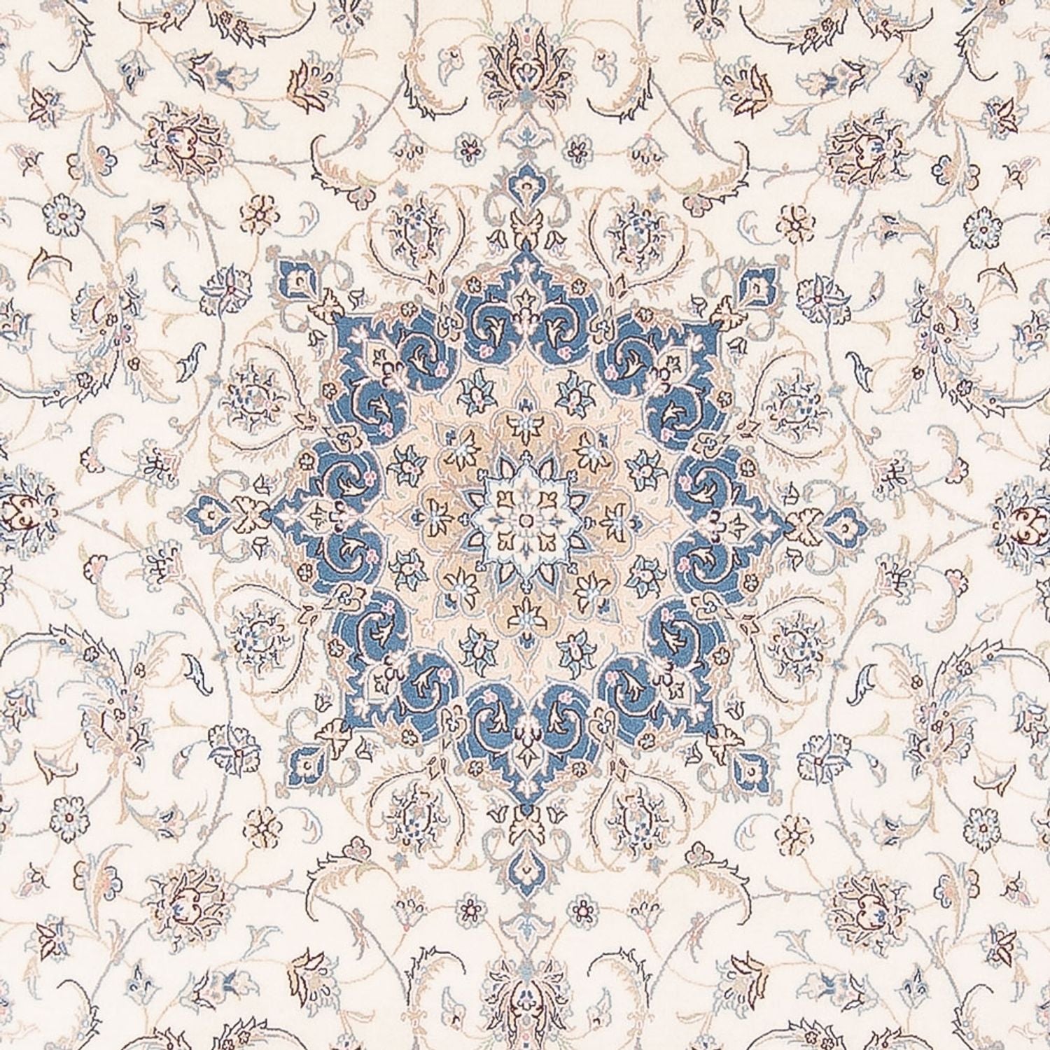 Tappeto Persero - Nain - Premio - 297 x 246 cm - crema