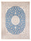 Tappeto Persero - Nain - Premio - 303 x 247 cm - blu chiaro