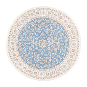 Tappeto Persero - Nain rotondo  - 200 x 200 cm - blu chiaro