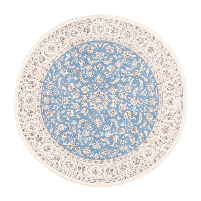 Tappeto Persero - Nain rotondo  - 200 x 200 cm - blu chiaro