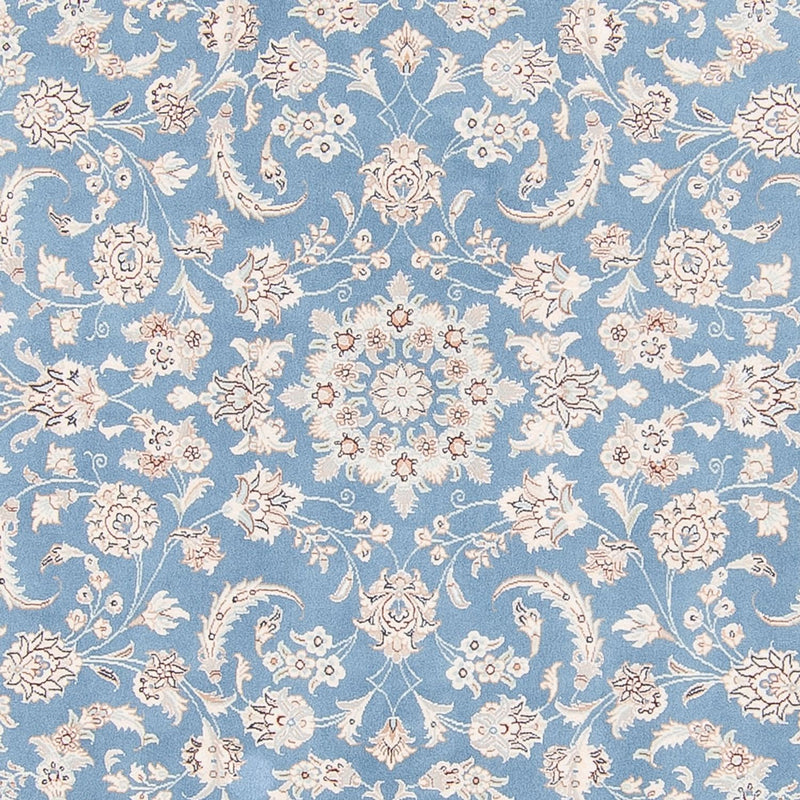 Tappeto Persero - Nain rotondo  - 200 x 200 cm - blu chiaro