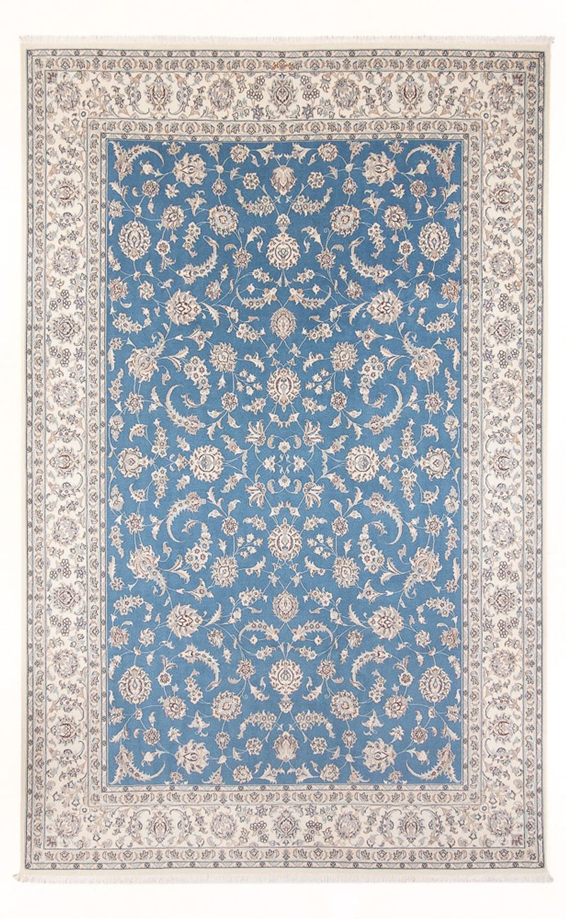 Tappeto Persero - Nain - Premio - 302 x 200 cm - blu chiaro
