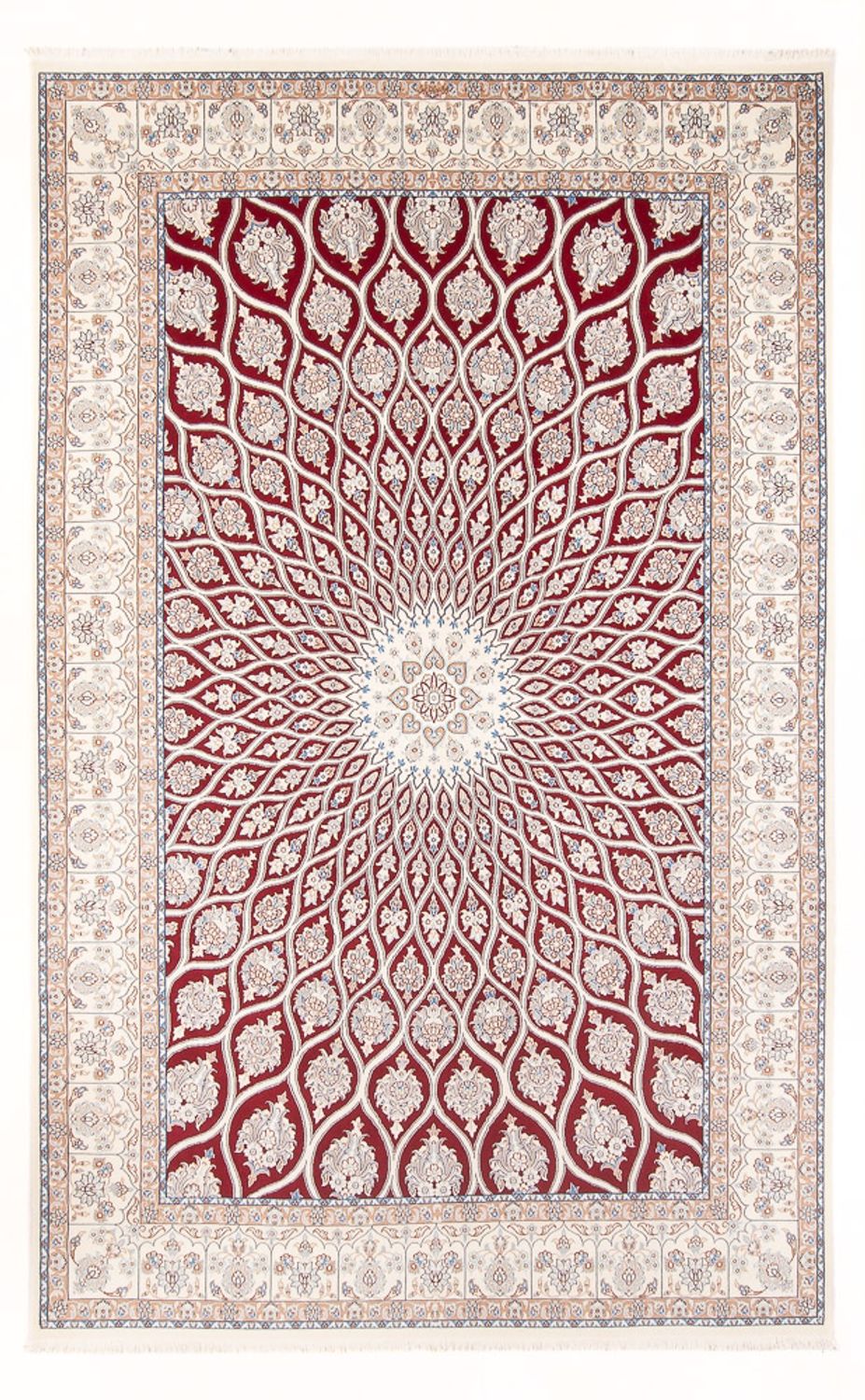 Tappeto Persero - Nain - Premio - 297 x 196 cm - rosso