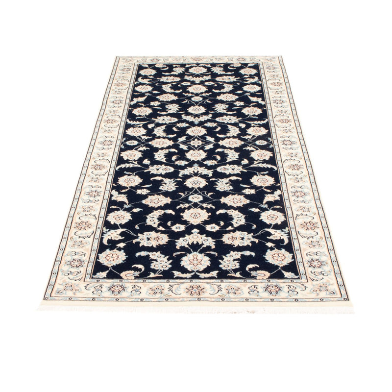 Tappeto corsia Tappeto Persero - Nain - Reale - 200 x 80 cm - blu scuro