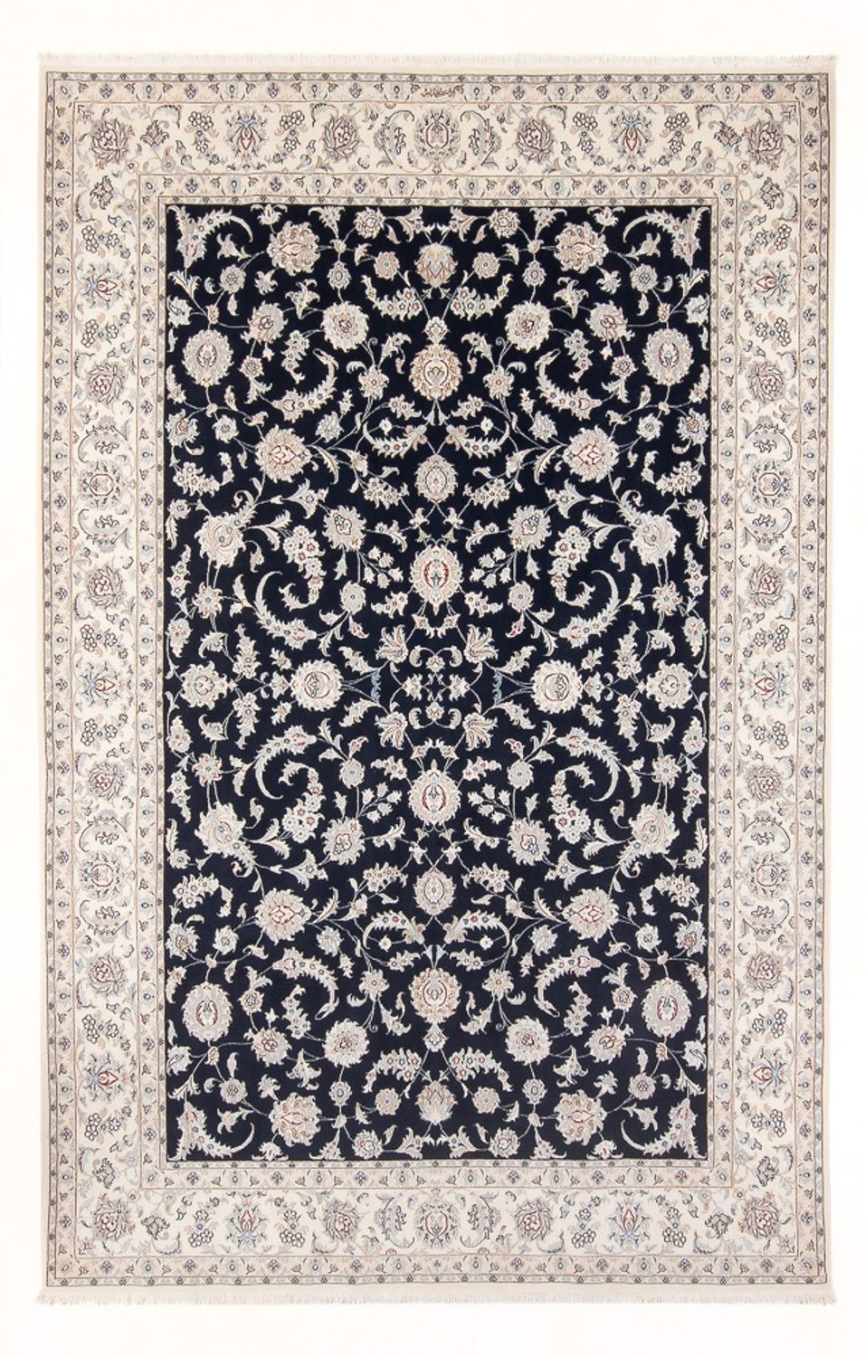 Tappeto Persero - Nain - Premio - 294 x 197 cm - blu scuro