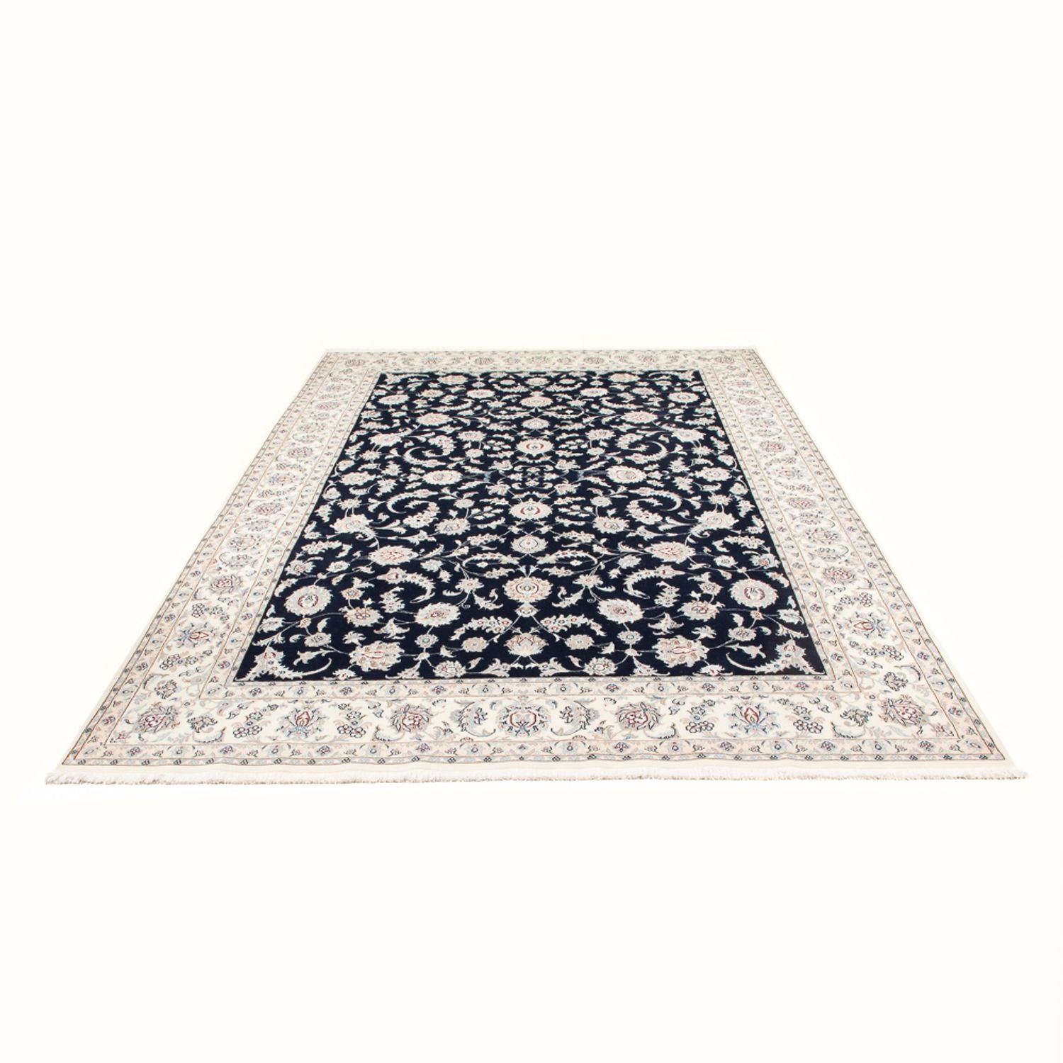 Tappeto Persero - Nain - Premio - 294 x 197 cm - blu scuro
