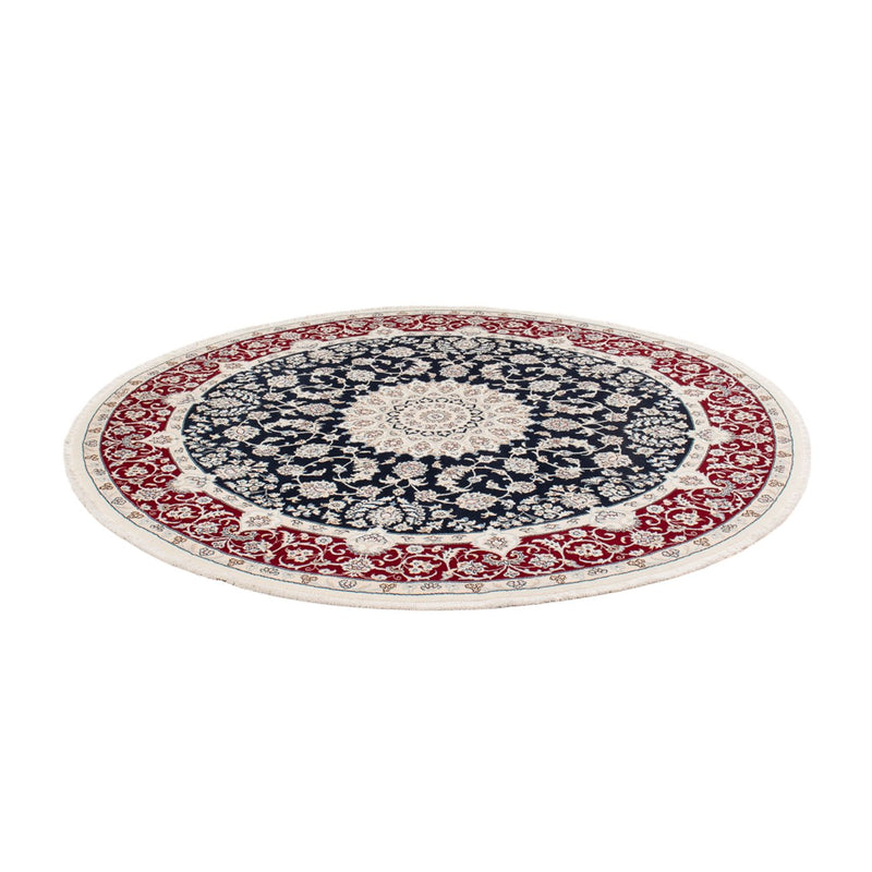 Tappeto Persero - Nain rotondo  - 206 x 195 cm - blu scuro