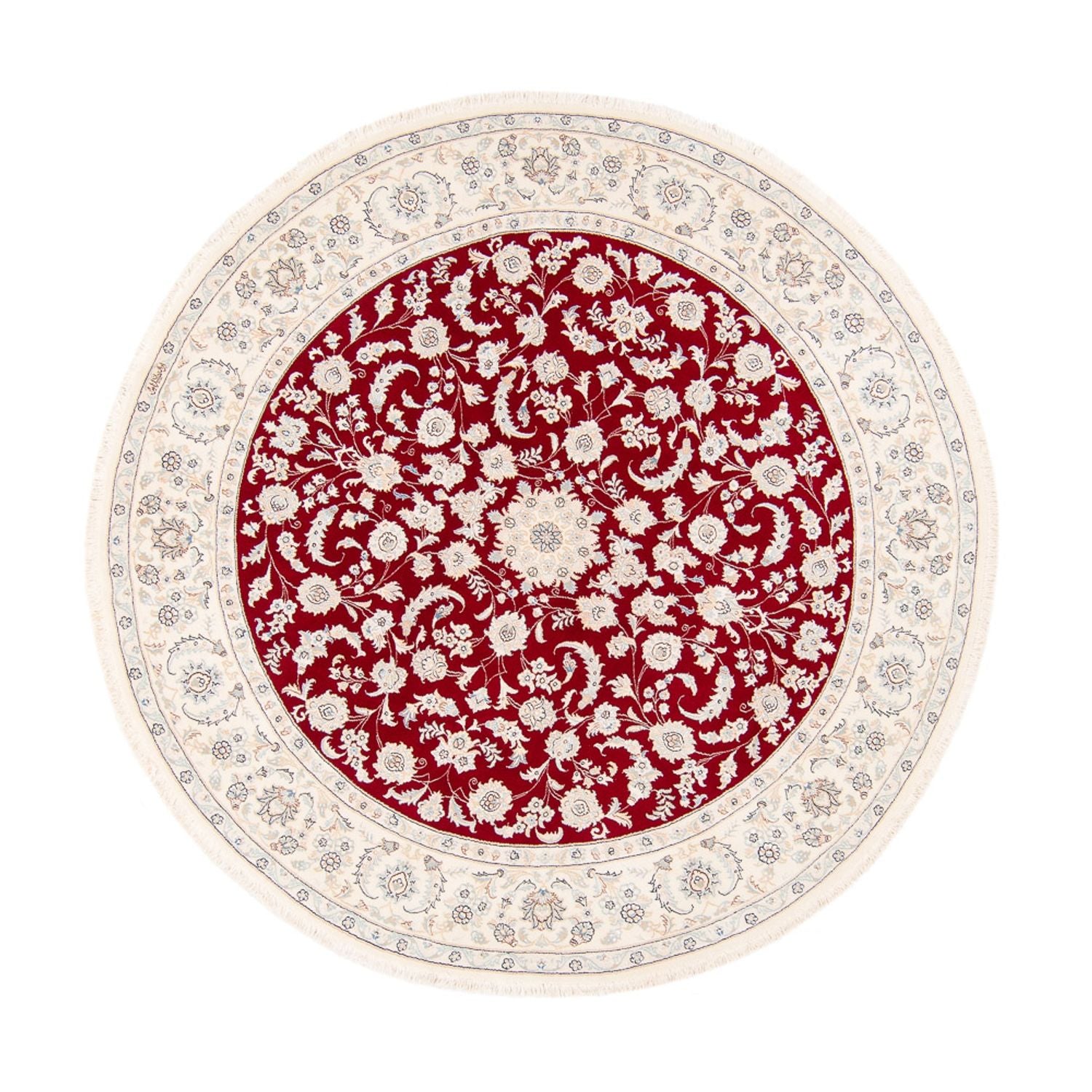 Tappeto Persero - Nain rotondo  - 200 x 200 cm - rosso