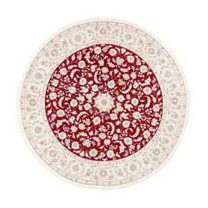 Tappeto Persero - Nain rotondo  - 200 x 200 cm - rosso