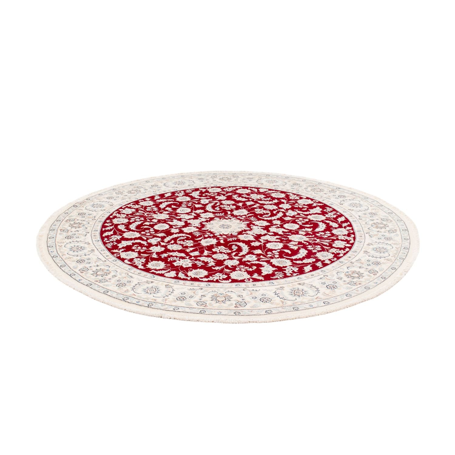 Tappeto Persero - Nain rotondo  - 200 x 200 cm - rosso