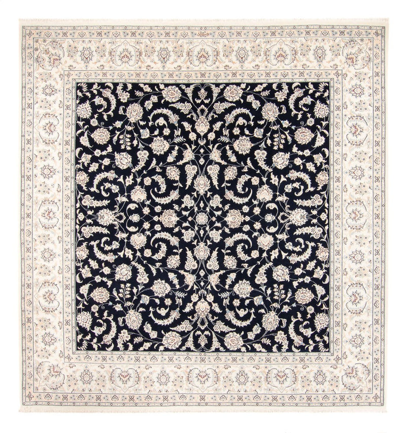 Tappeto Persero - Nain - 261 x 249 cm - blu scuro