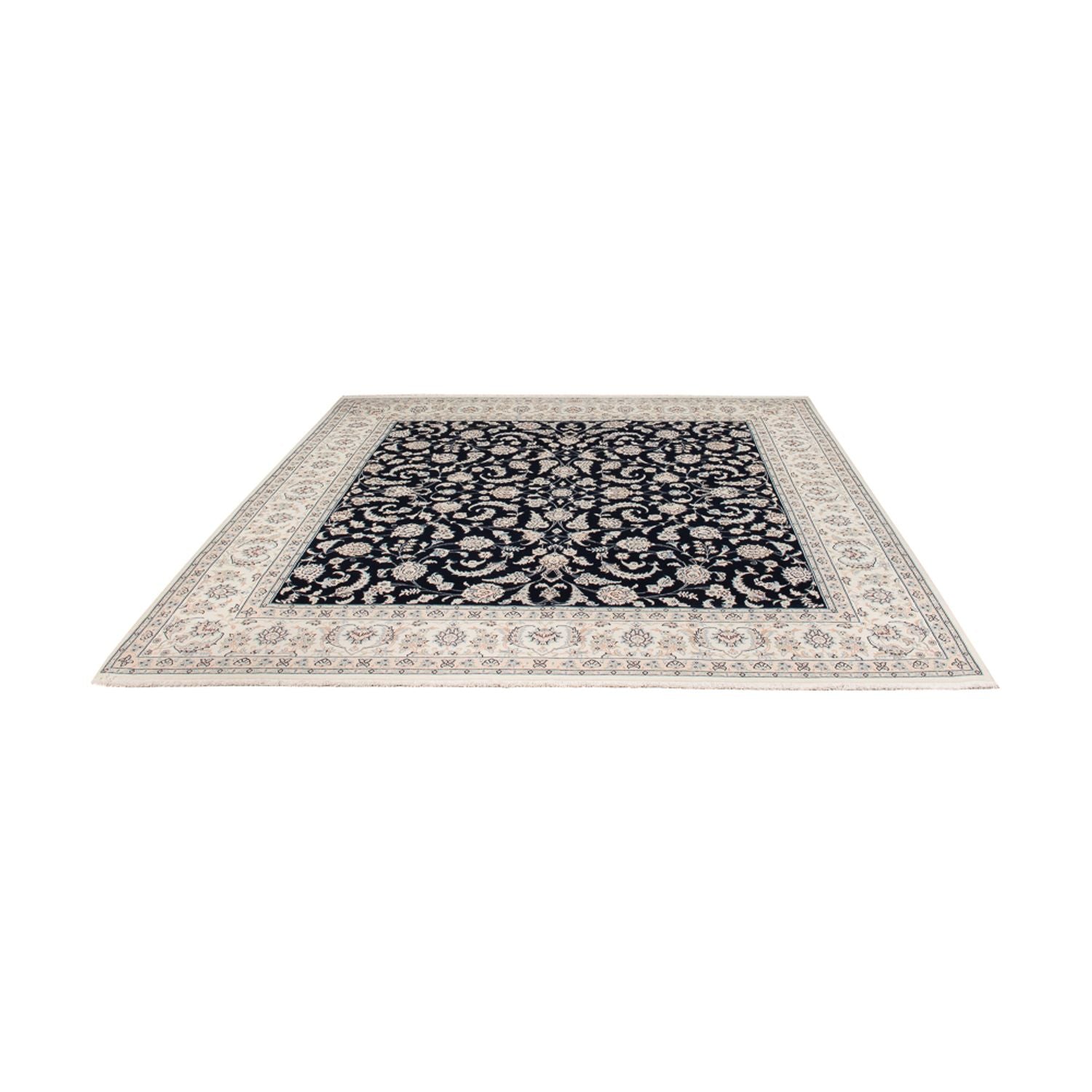 Tappeto Persero - Nain - 261 x 249 cm - blu scuro