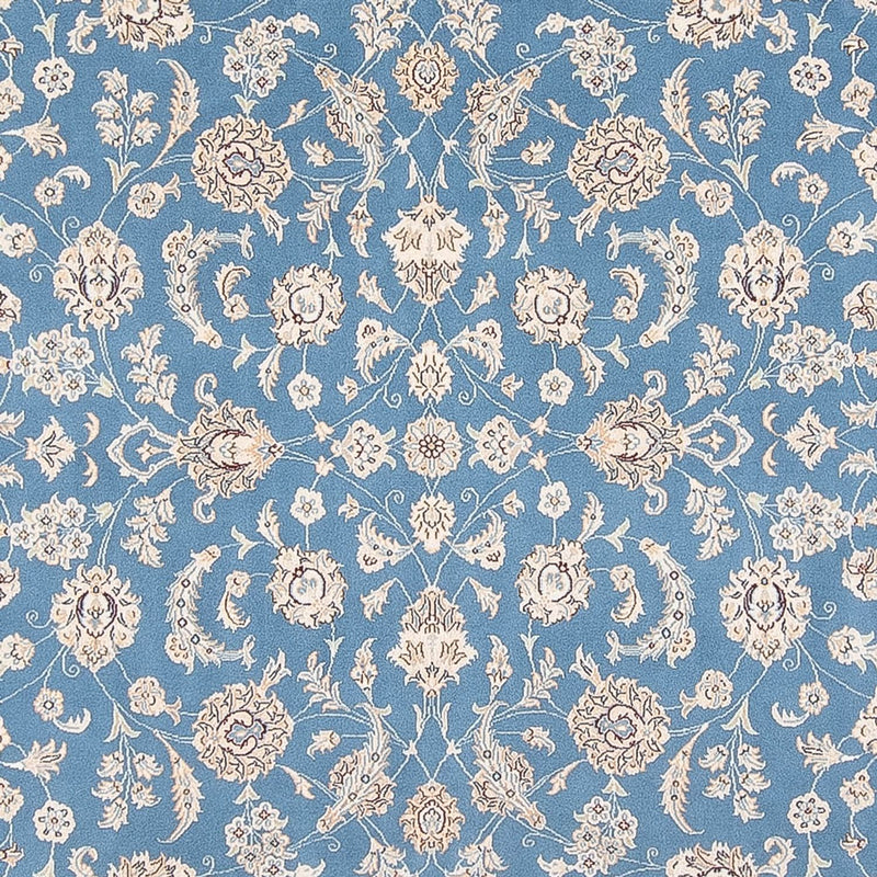 Tappeto Persero - Nain - Premio - 293 x 248 cm - blu chiaro