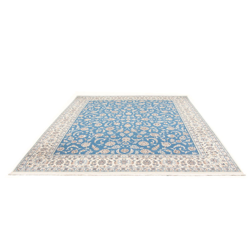 Tappeto Persero - Nain - Premio - 293 x 248 cm - blu chiaro