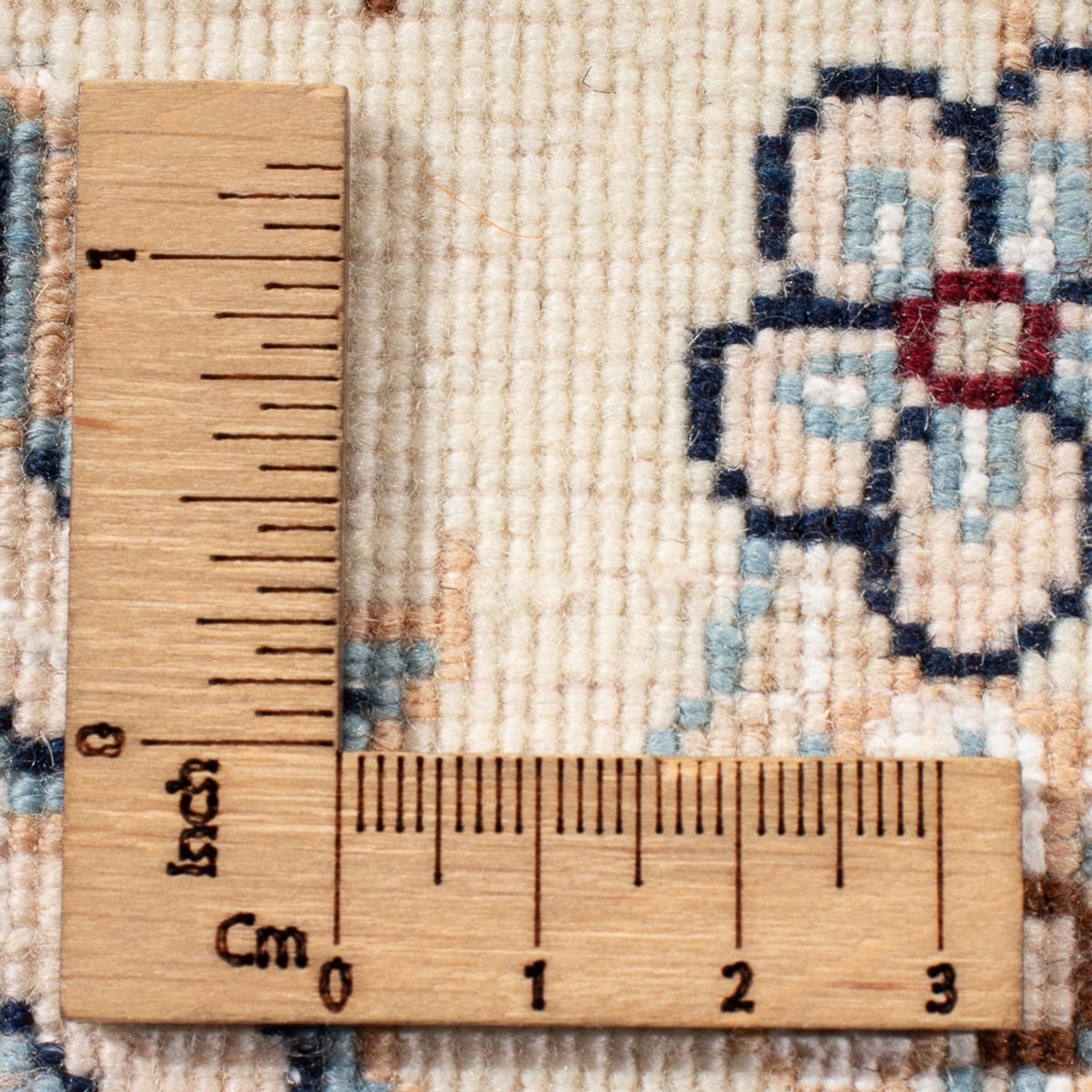 Tappeto Persero - Nain - Premio - 293 x 248 cm - blu chiaro