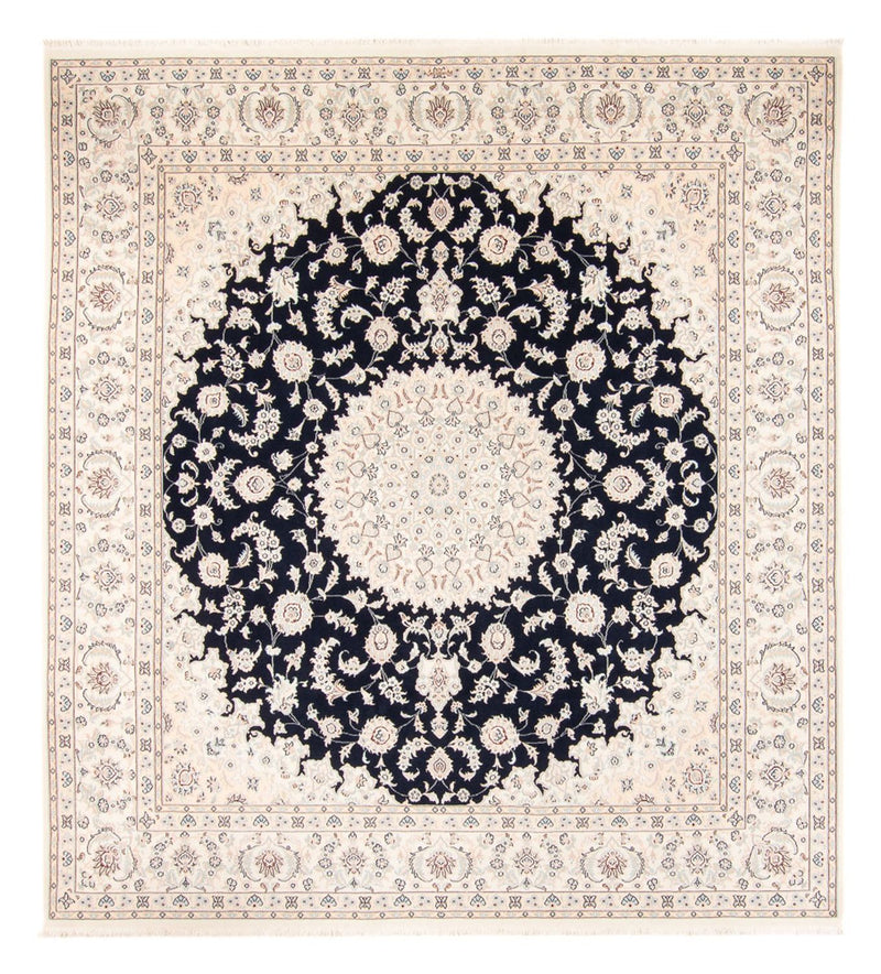 Tappeto Persero - Nain - 268 x 245 cm - blu scuro