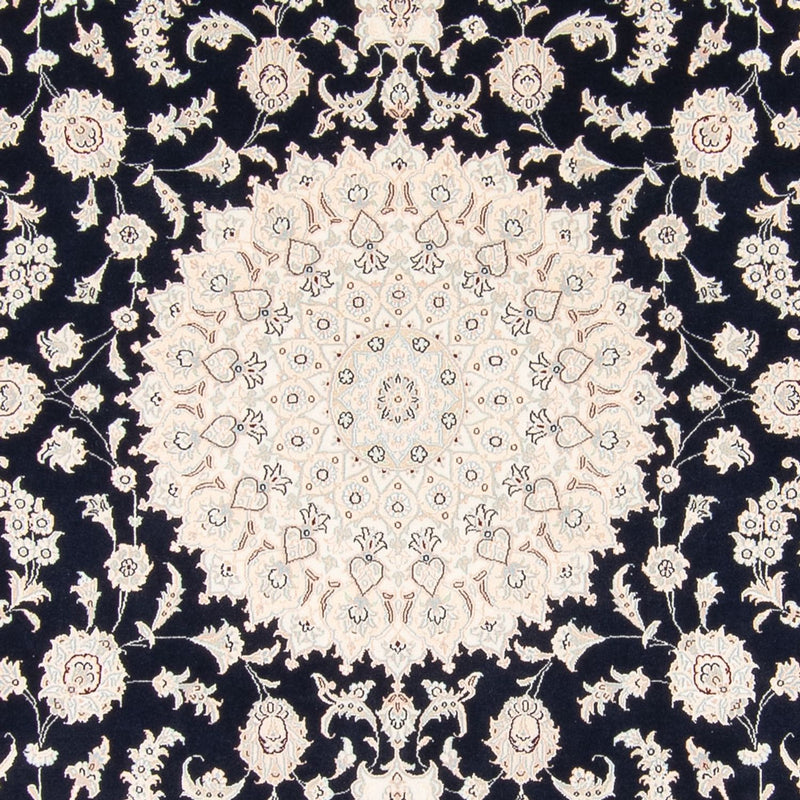 Tappeto Persero - Nain - 268 x 245 cm - blu scuro