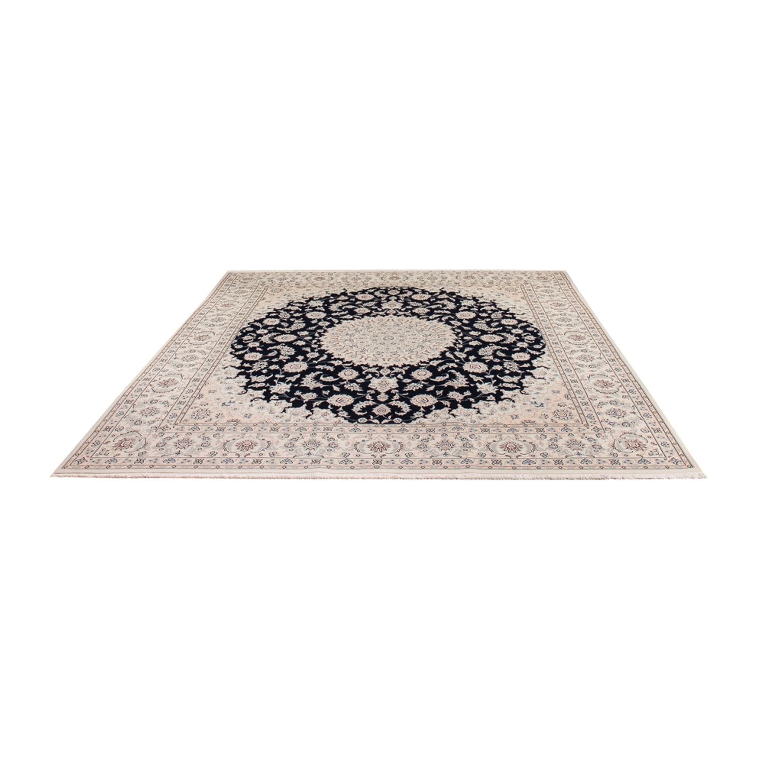 Tappeto Persero - Nain - 268 x 245 cm - blu scuro