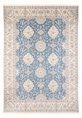 Tappeto Persero - Nain - Premio - 335 x 247 cm - blu chiaro