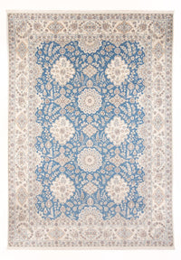 Tappeto Persero - Nain - Premio - 335 x 247 cm - blu chiaro