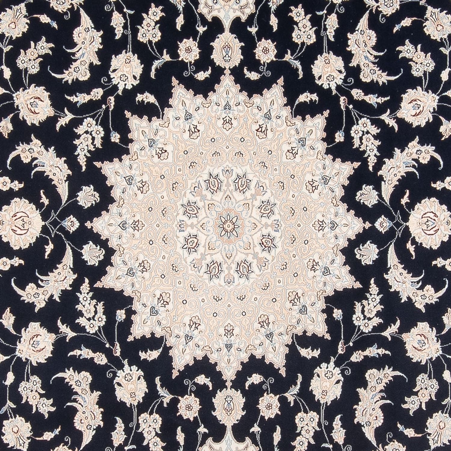 Tappeto Persero - Nain - Premio - 340 x 246 cm - blu scuro