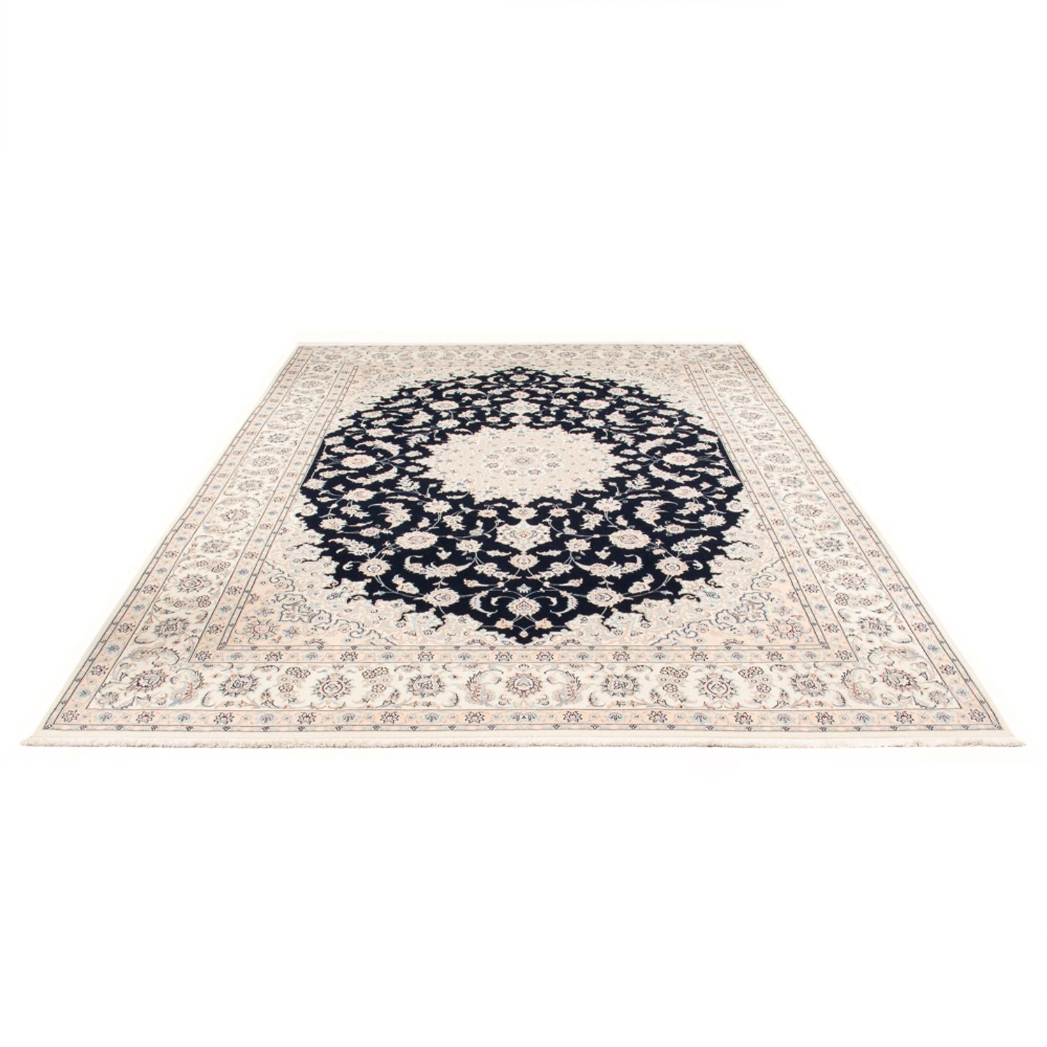 Tappeto Persero - Nain - Premio - 340 x 246 cm - blu scuro
