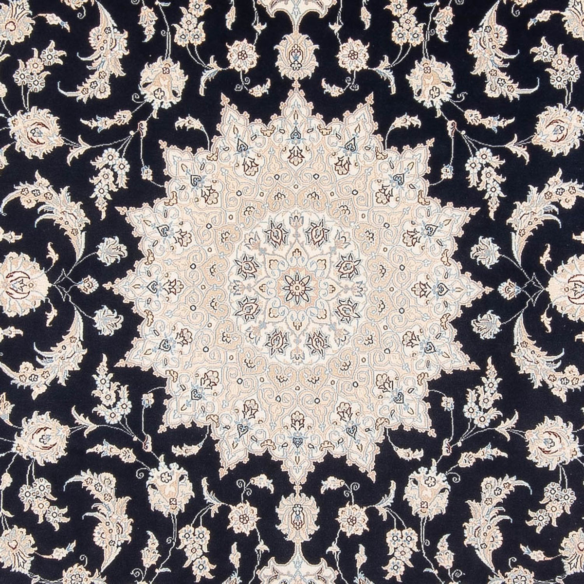 Tappeto Persero - Nain - Premio - 348 x 245 cm - blu scuro