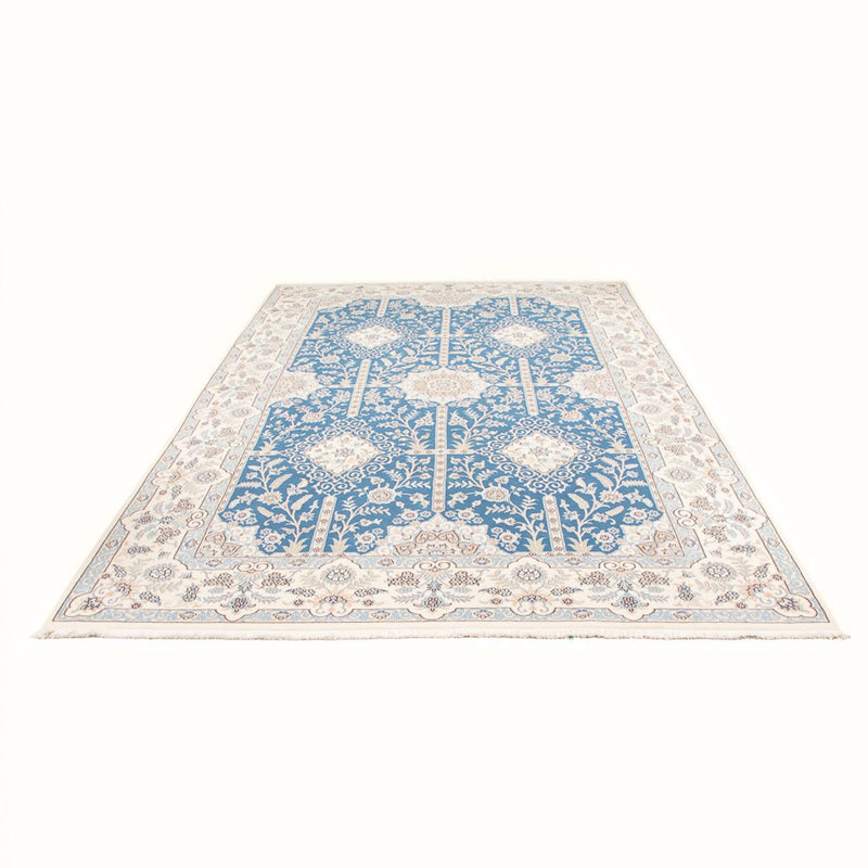 Tappeto Persero - Nain - Premio - 304 x 198 cm - blu chiaro