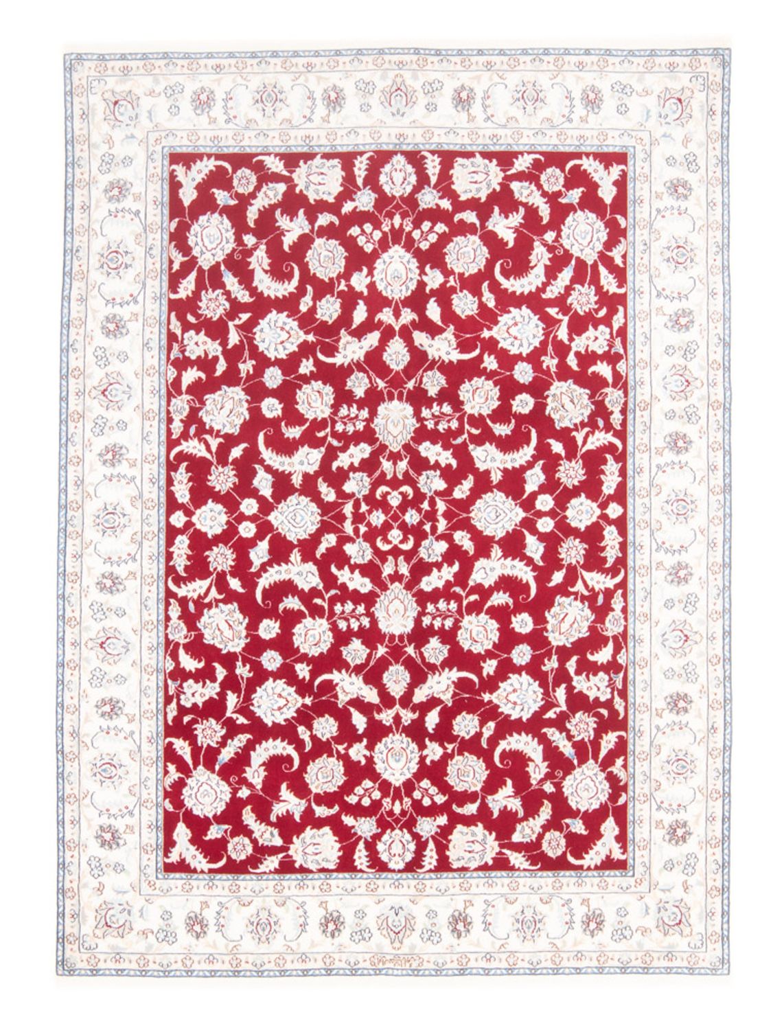 Tappeto Persero - Nain - Reale - 197 x 149 cm - rosso
