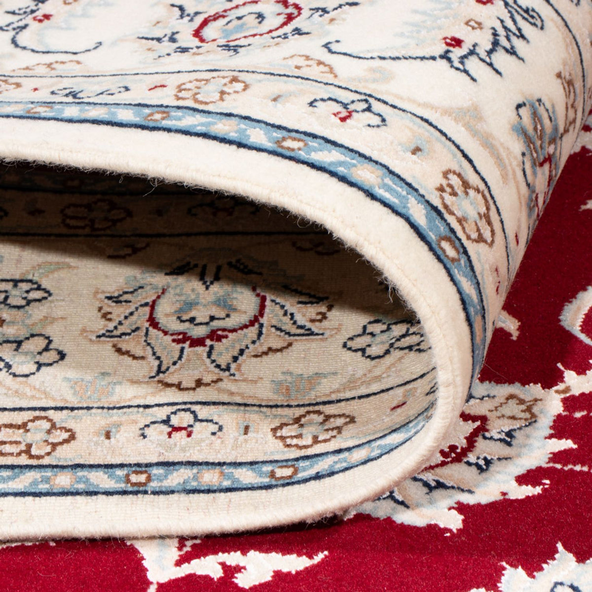 Tappeto Persero - Nain - Reale - 197 x 149 cm - rosso