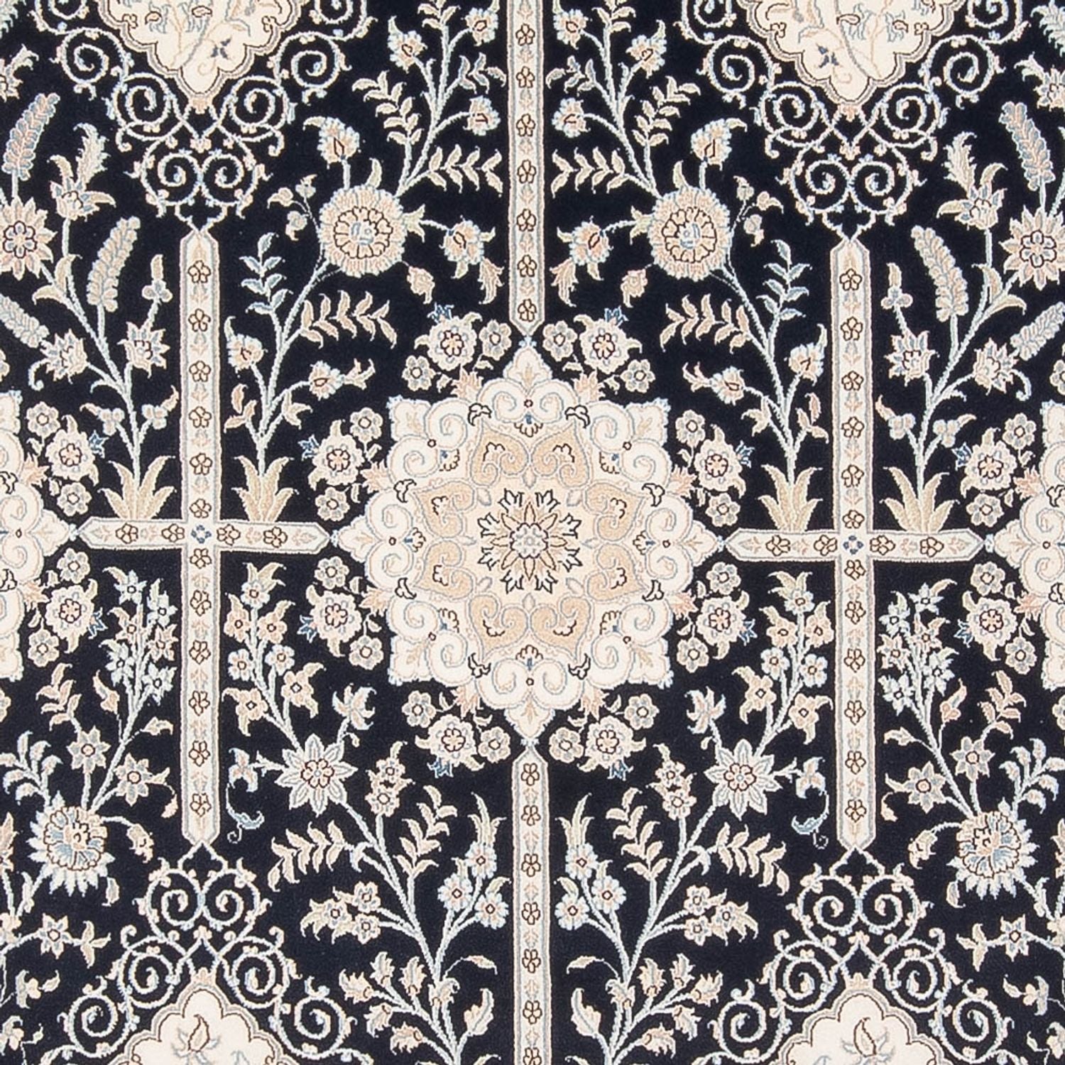 Tappeto Persero - Nain - Premio - 302 x 199 cm - blu scuro
