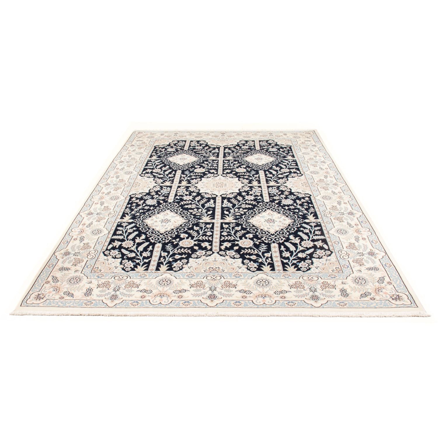 Tappeto Persero - Nain - Premio - 302 x 199 cm - blu scuro