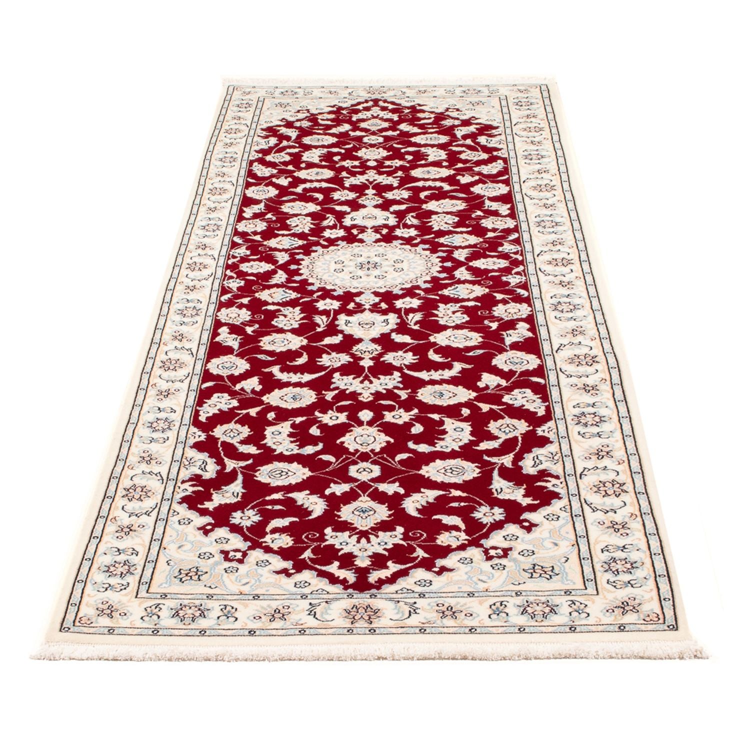 Tappeto corsia Tappeto Persero - Nain - Premio - 248 x 81 cm - rosso