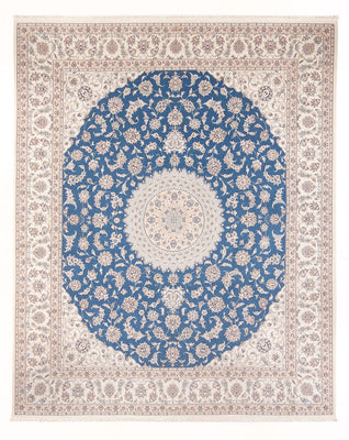 Tappeto Persero - Nain - Premio - 296 x 248 cm - blu chiaro