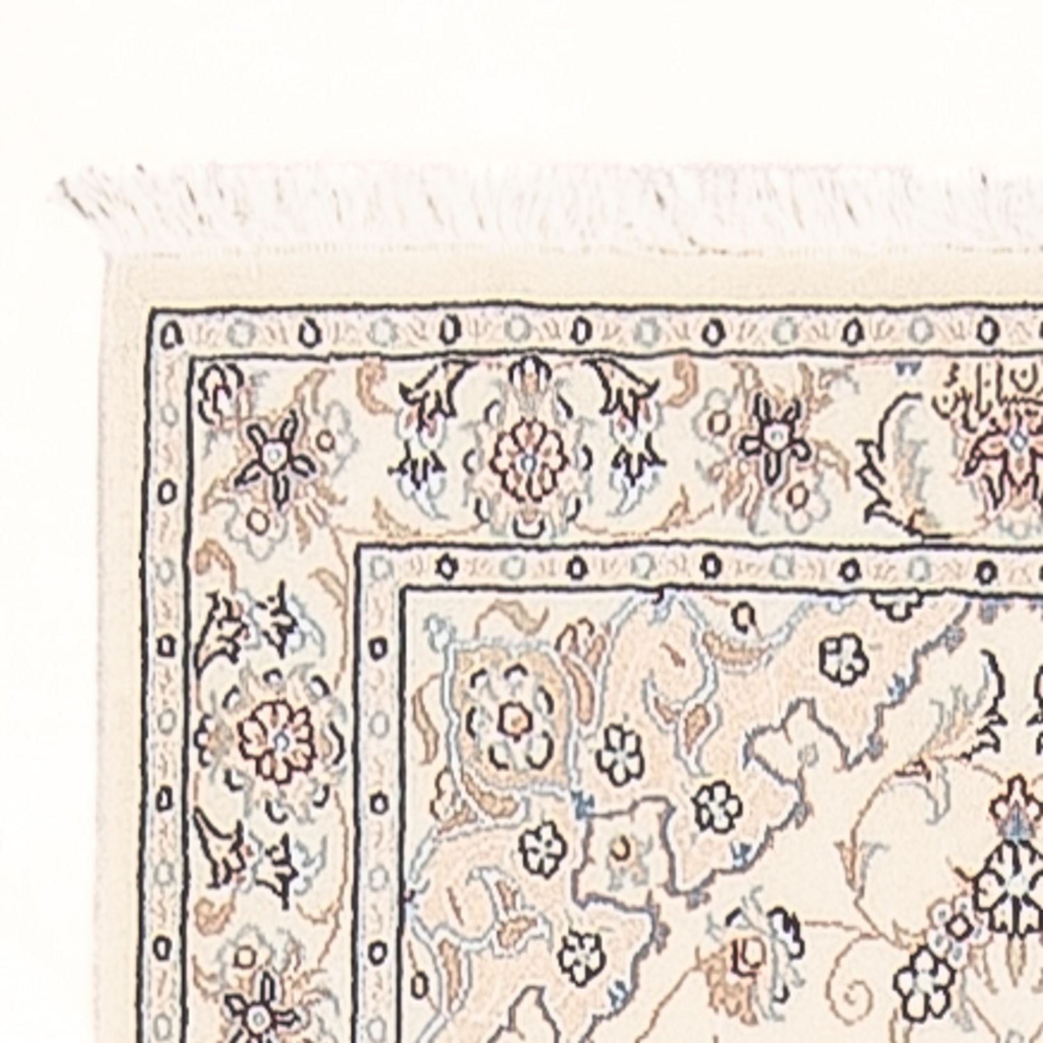 Tappeto corsia Tappeto Persero - Nain - Premio - 249 x 82 cm - crema