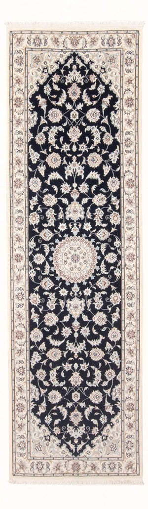 Tappeto corsia Tappeto Persero - Nain - Premio - 245 x 80 cm - blu scuro
