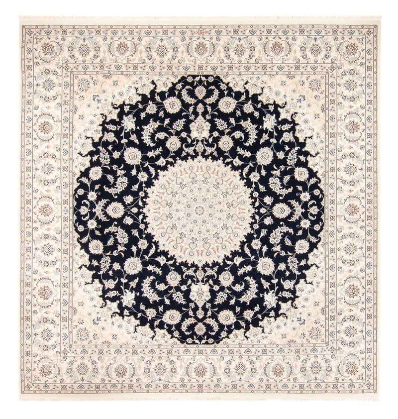 Tappeto Persero - Nain quadrato  - 259 x 247 cm - blu scuro