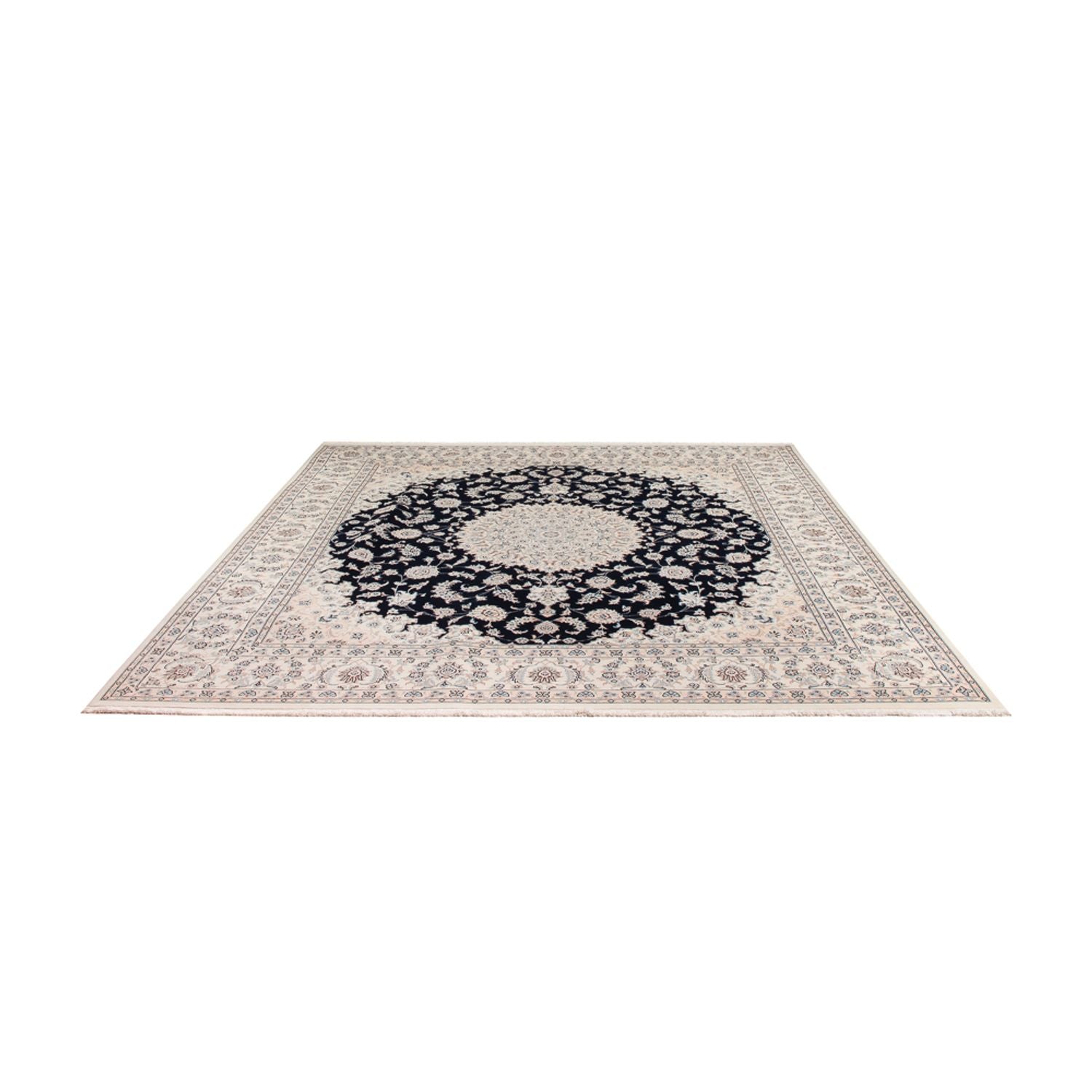 Tappeto Persero - Nain quadrato  - 259 x 247 cm - blu scuro