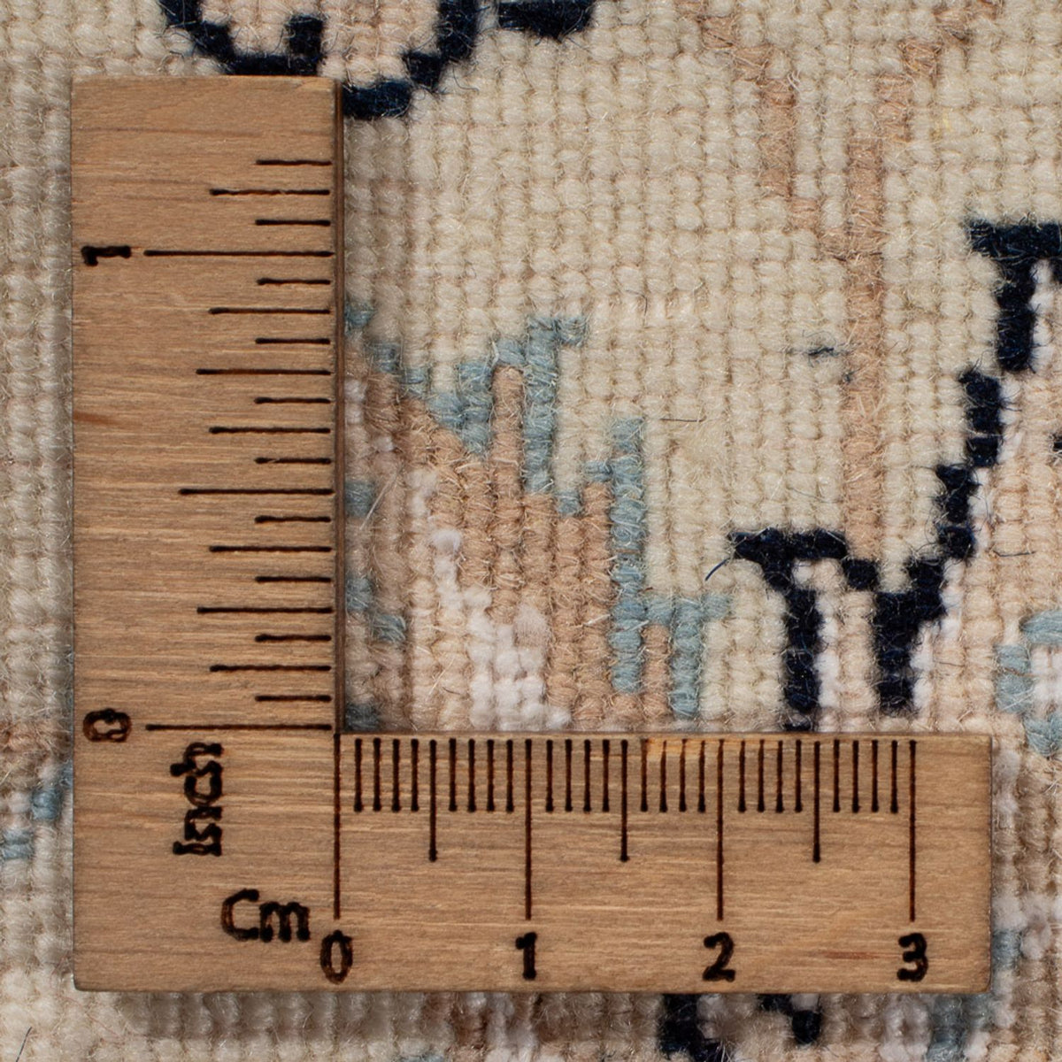 Tappeto Persero - Nain quadrato  - 259 x 247 cm - blu scuro