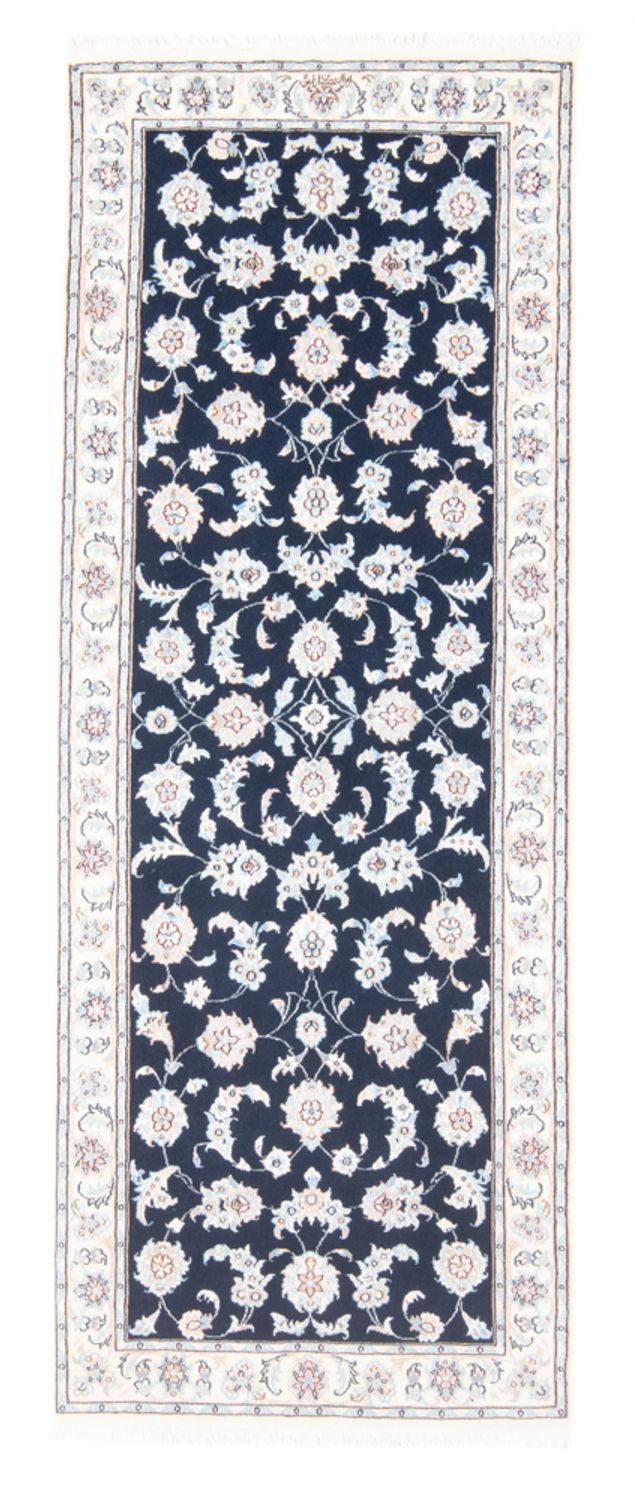 Tappeto corsia Tappeto Persero - Nain - Reale - 207 x 80 cm - blu scuro