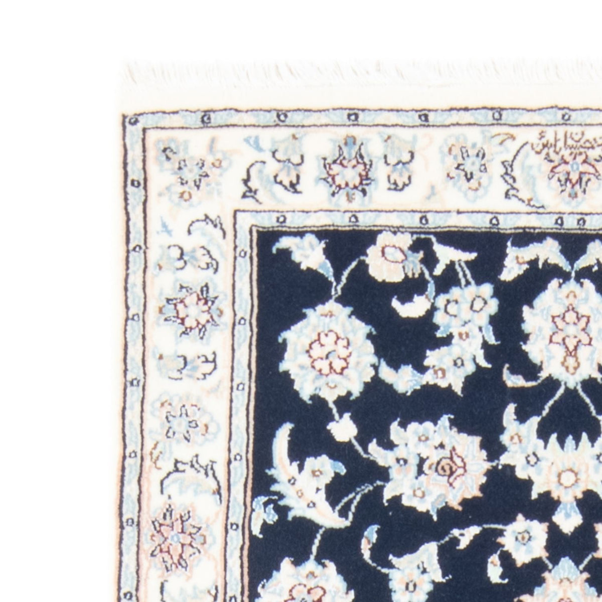 Tappeto corsia Tappeto Persero - Nain - Reale - 207 x 80 cm - blu scuro