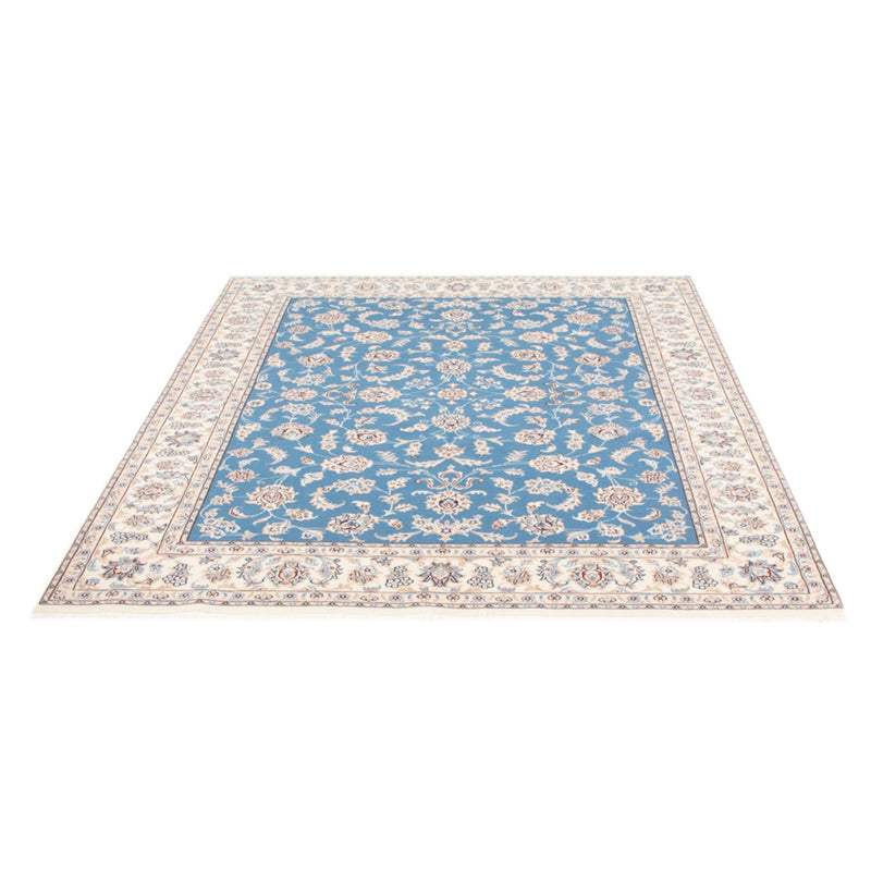 Tappeto Persero - Nain - Reale - 196 x 150 cm - blu chiaro