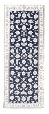 Tappeto corsia Tappeto Persero - Nain - Reale - 205 x 80 cm - blu scuro