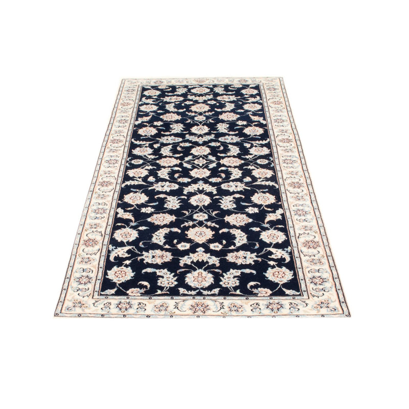 Tappeto corsia Tappeto Persero - Nain - Reale - 205 x 80 cm - blu scuro