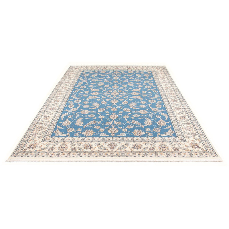 Tappeto Persero - Nain - Premio - 294 x 197 cm - blu chiaro