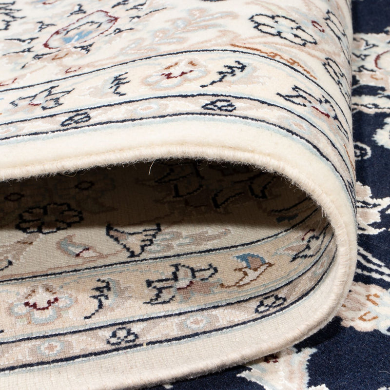 Tappeto Persero - Nain - Premio - 303 x 196 cm - blu scuro