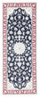 Tappeto corsia Tappeto Persero - Nain - Reale - 196 x 79 cm - blu scuro