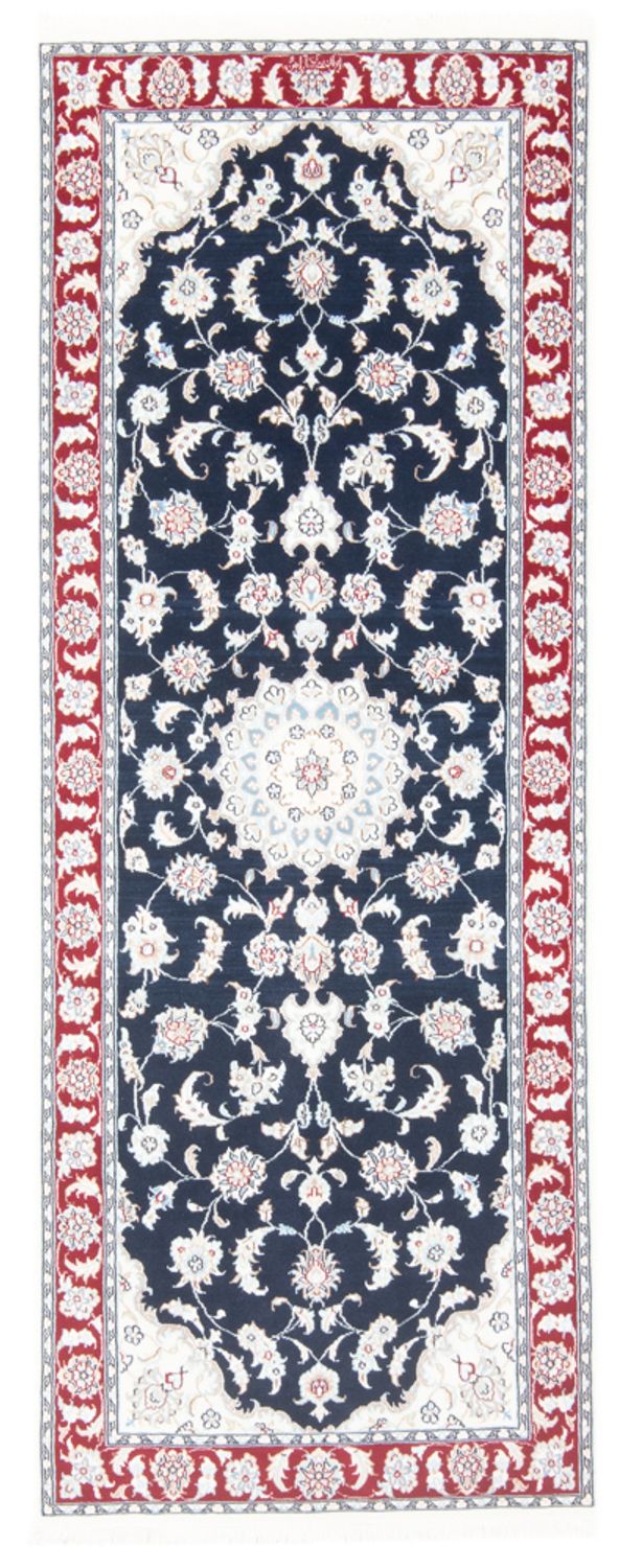 Tappeto corsia Tappeto Persero - Nain - Reale - 196 x 79 cm - blu scuro